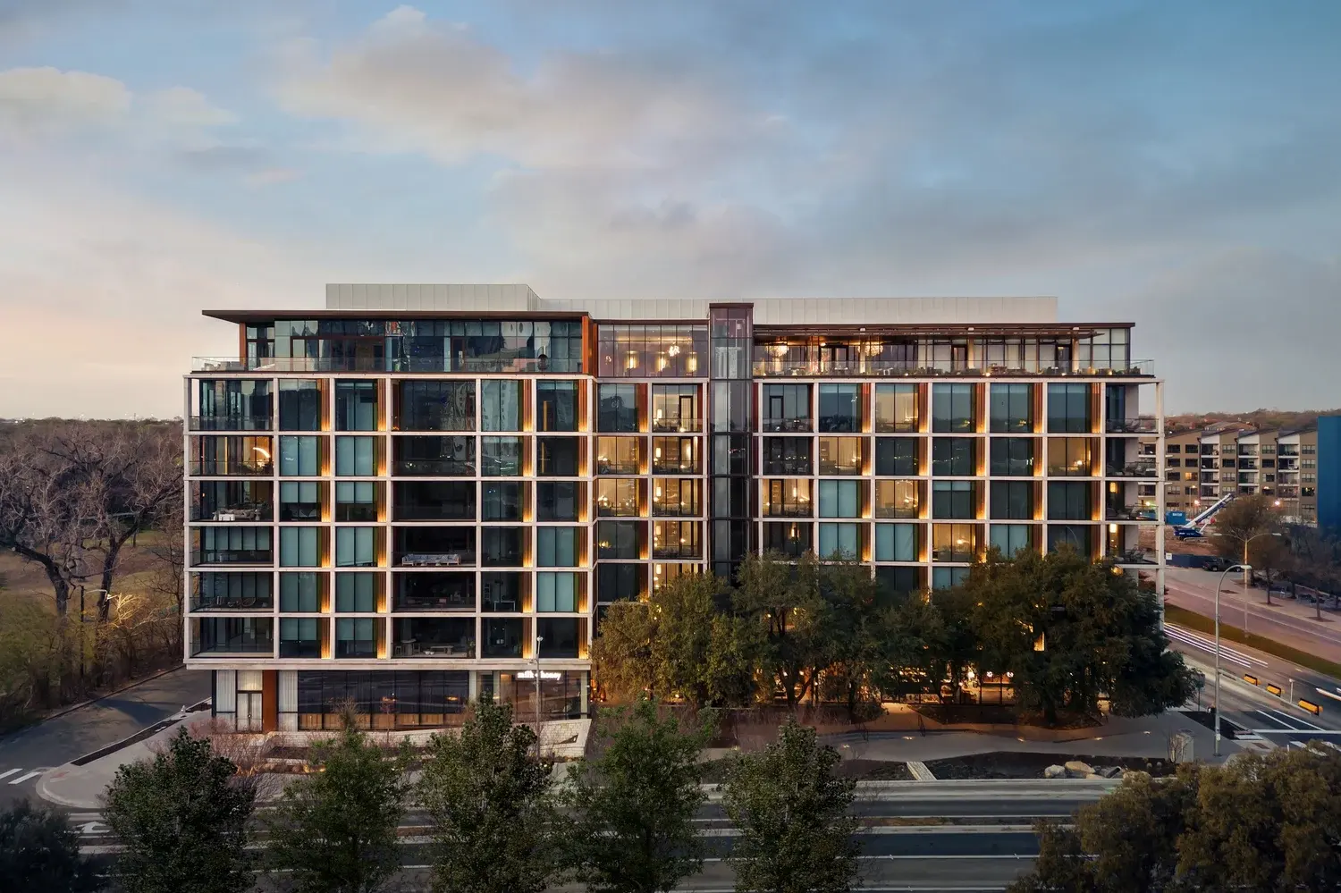 A Rhode Partners project — materials-driven architecture and interiors
